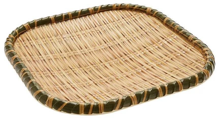 Travessa Quadrada Mel 25,5cm — imagem 2