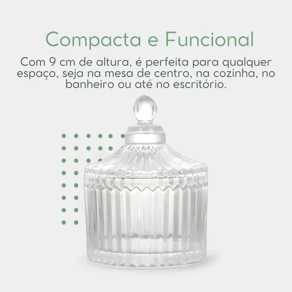 Bomboniere de Cristal Carrossel — imagem 8