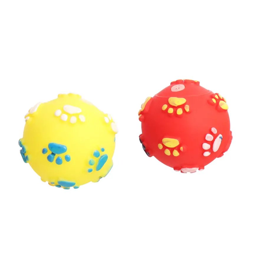 Brinquedo para Cão Bola Patinhas 6cm — imagem 4