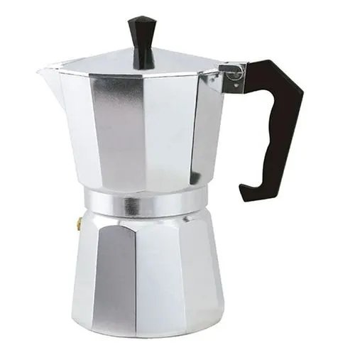 Cafeteira 9 Xícaras 380 ml em Alúminio 18 cm x 11,5 cm x 21 cm — imagem 2