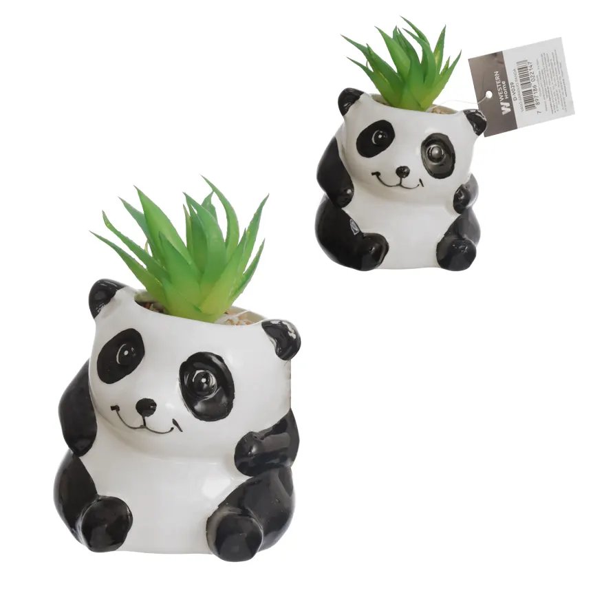 Vaso Arranjo Artf Panda 10cm — imagem 2