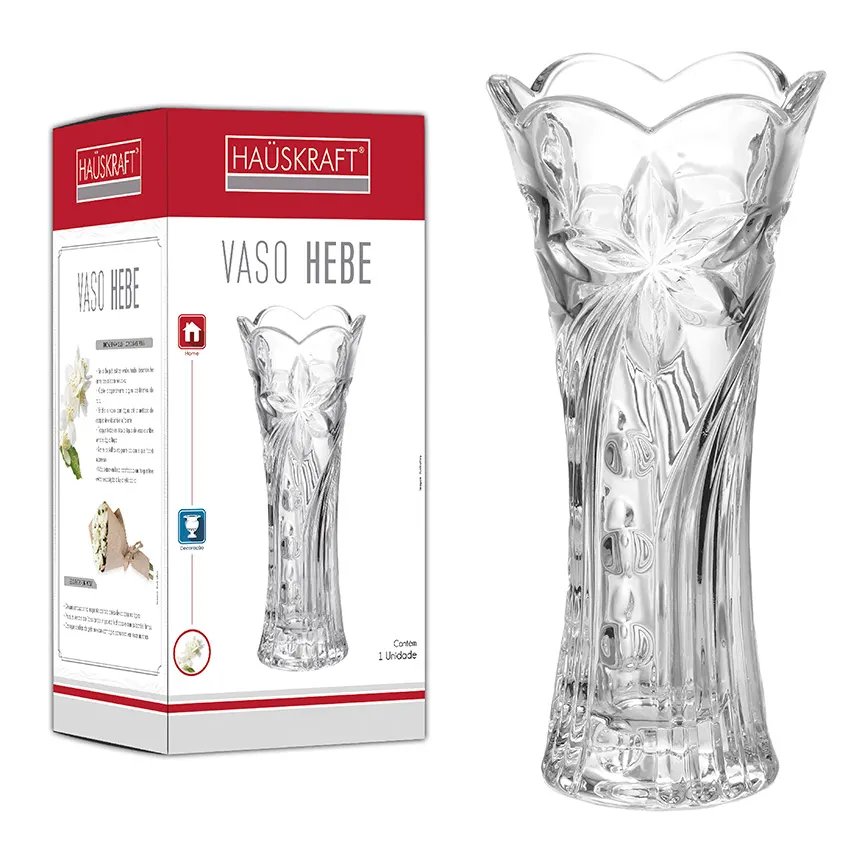 Vaso Vidro Hebe 19cm — imagem 3