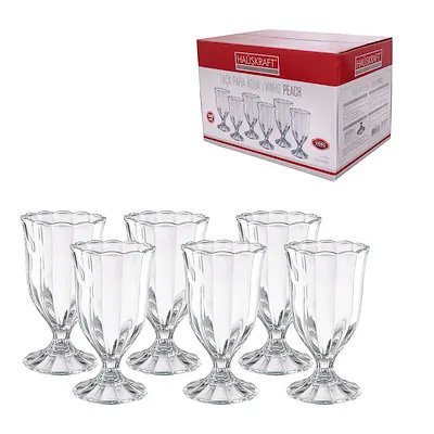 Taça Água/Vinho Peach Transparente 340ml 6 Peças — imagem 2
