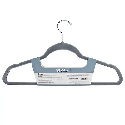 Jogo 2 Cabides Cinza 45cm — imagem 2
