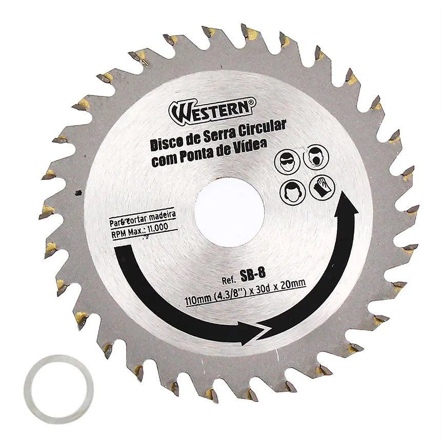 Disco Serra 4 3/8x30Dx20mm — imagem 2