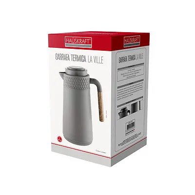 Garrafa Laranja Ville Cinza 1L — imagem 3