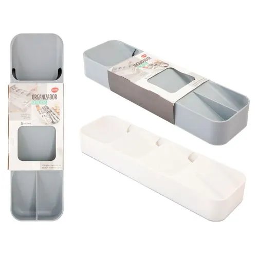 Organizador Gaveta Plástico 39,6 cm x 11 cm x 5,5 cm — imagem 3