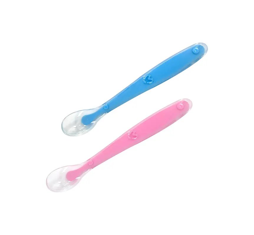 Colher Baby Silicone Sortida 16cm — imagem 2