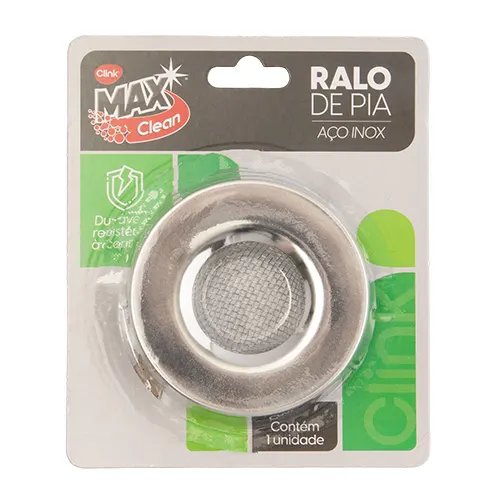 Ralo Pia Aço INOX 6,5 cm (1 un) — imagem 3