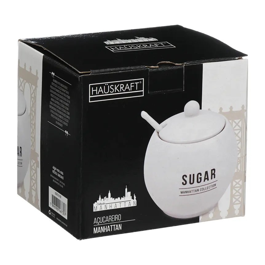 Açucareiro Manhã Branco 350ml — imagem 2