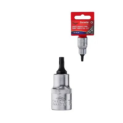 Chave Soquete Torx Curto T30 1/2 — imagem 3