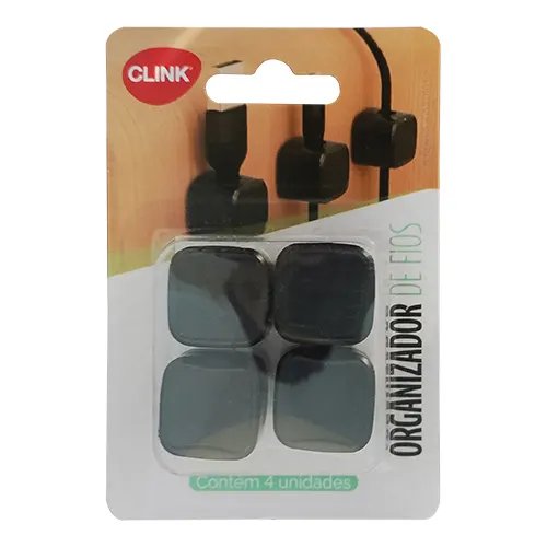 Organizador Fios 4 Pçs Plástico 2,2 cm x 2,2 cm x 1,6 cm — imagem 2