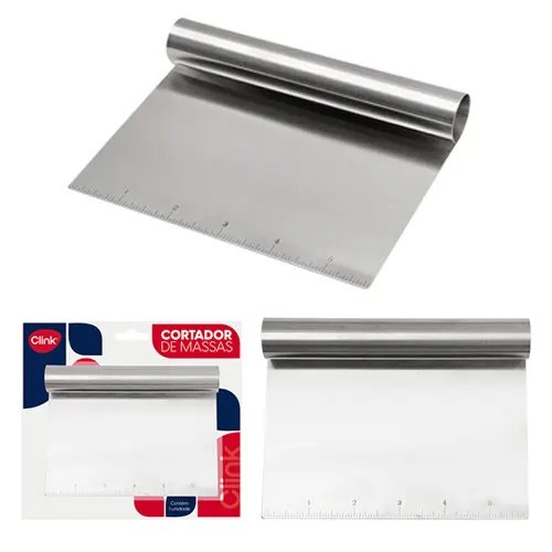 Cortador Massa Aço INOX 15 cm x 11,5 cm x 2,5 cm — imagem 3