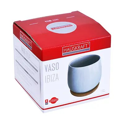 Vaso Ibiza Cinza 8cm — imagem 3