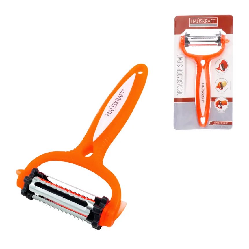 Descascador 3 em 1 Inox Laranja Pc — imagem 3