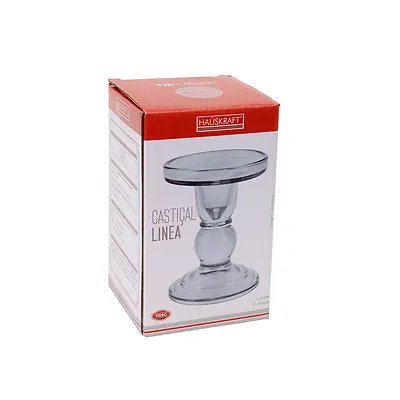 Castiçal Vidro Linea 14cm — imagem 2