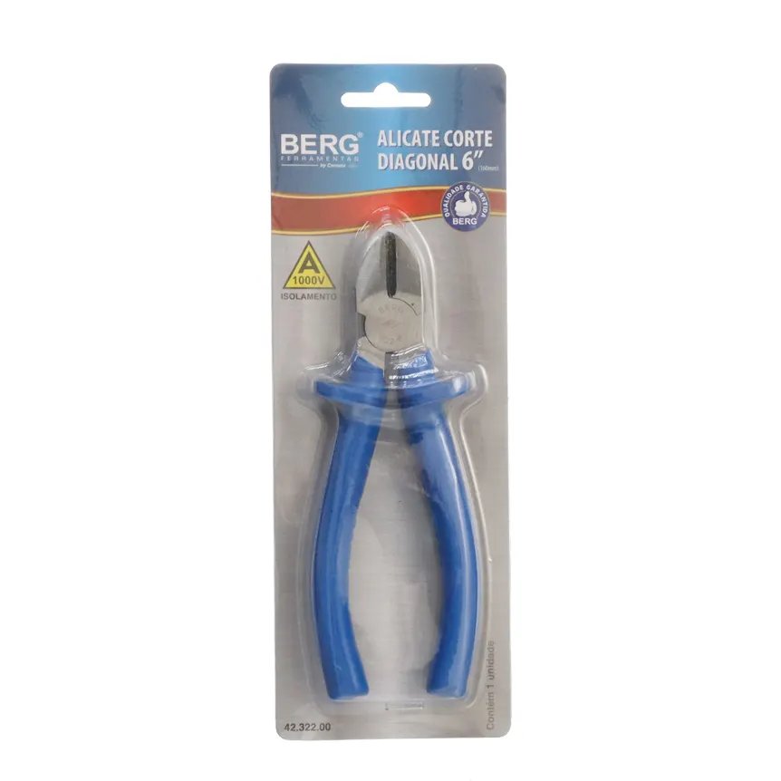 Alicate Corte Diagonal BER 6" — imagem 2