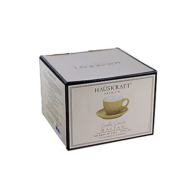 Xícara de Café com Pires Rattan 90ml 2 Peças — imagem 3