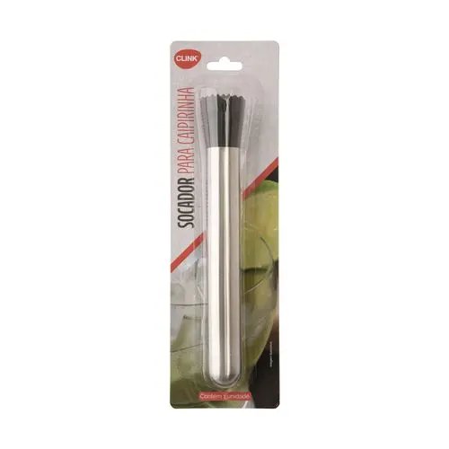 Socador Drinks Aço INOX 20,5 cm x 3,3 cm x 3,3 cm — imagem 2