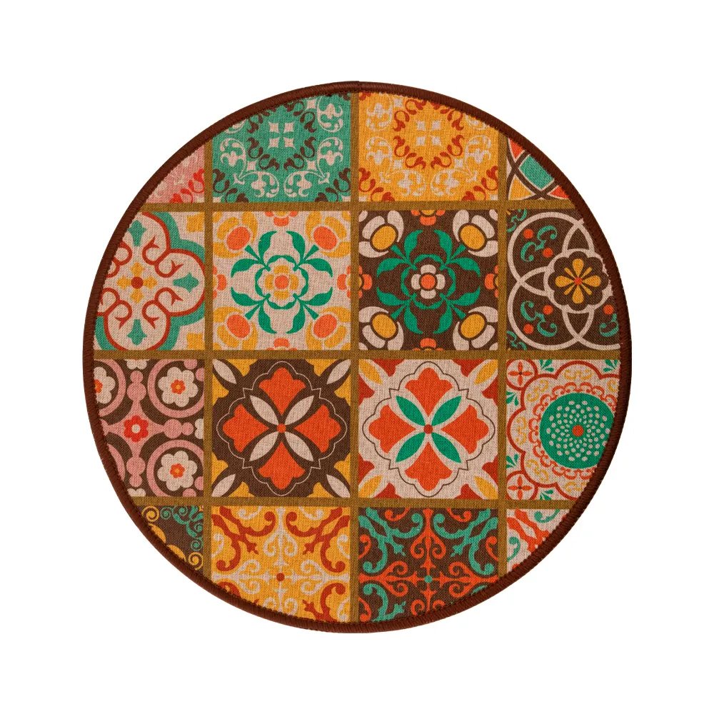 Jogo Americano Redondo Linho e Borracha 35 cm x 35 cm x 0,25 cm — imagem 2