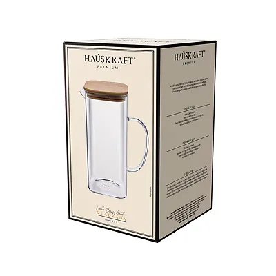 Jarra Quadrada Borossilicato 1,5L — imagem 2