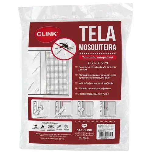 Tela Mosquiteiro Poliéster 130 cm x 150 cm (1 un) — imagem 2