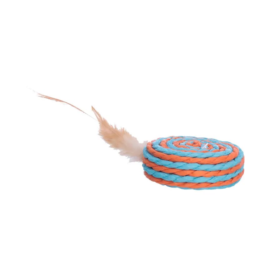 Brinquedo para Gato Espiral Pena 15cm — imagem 2