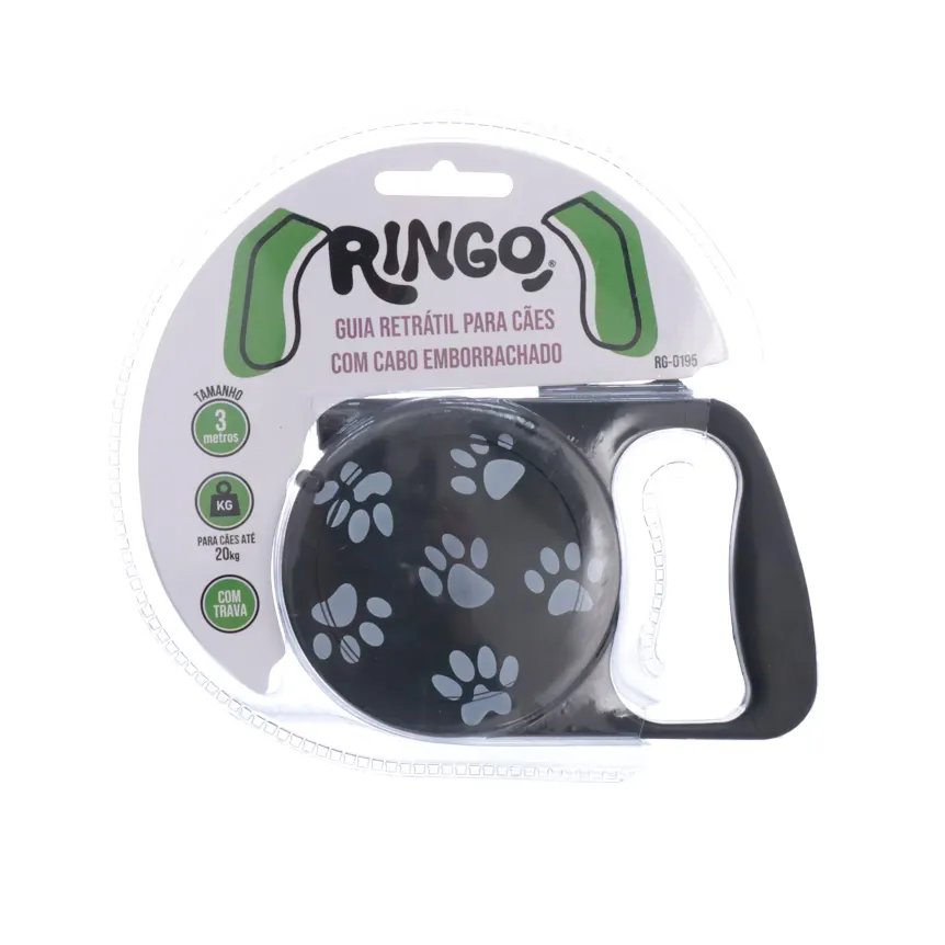 Guia Retrátil Fita 3m 20kg — imagem 4