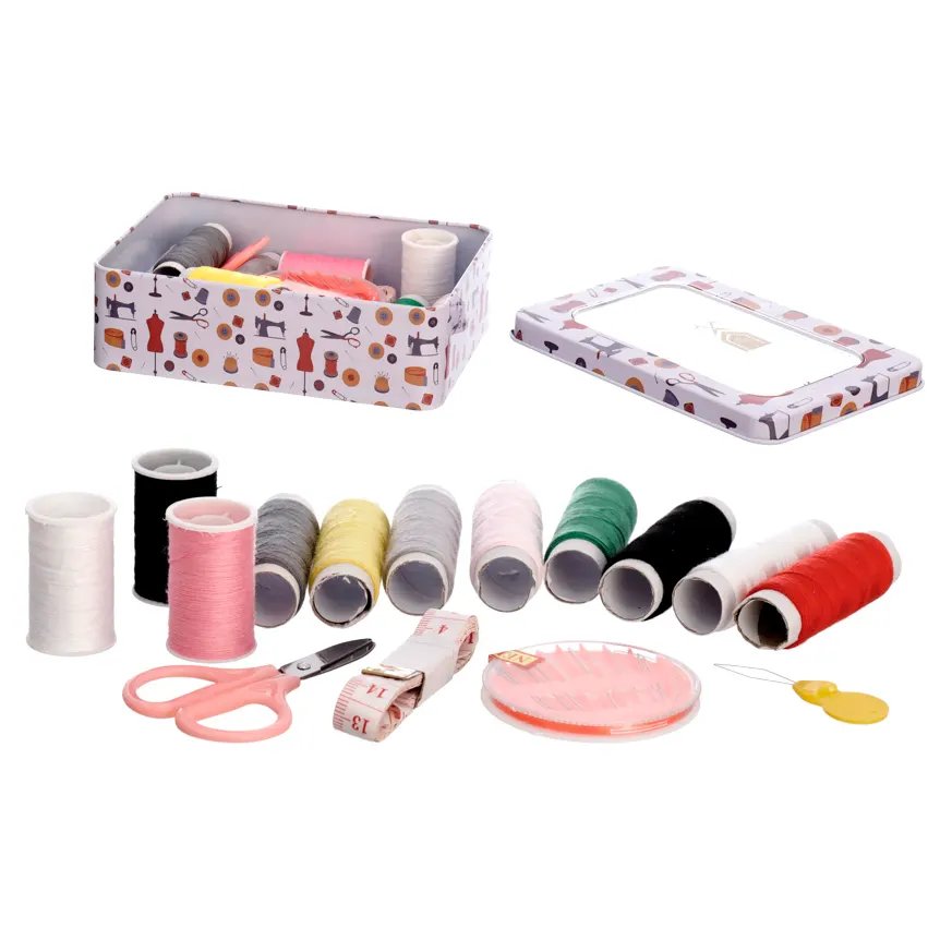 Kit Costura Estojo Lata 26 Peças — imagem 2