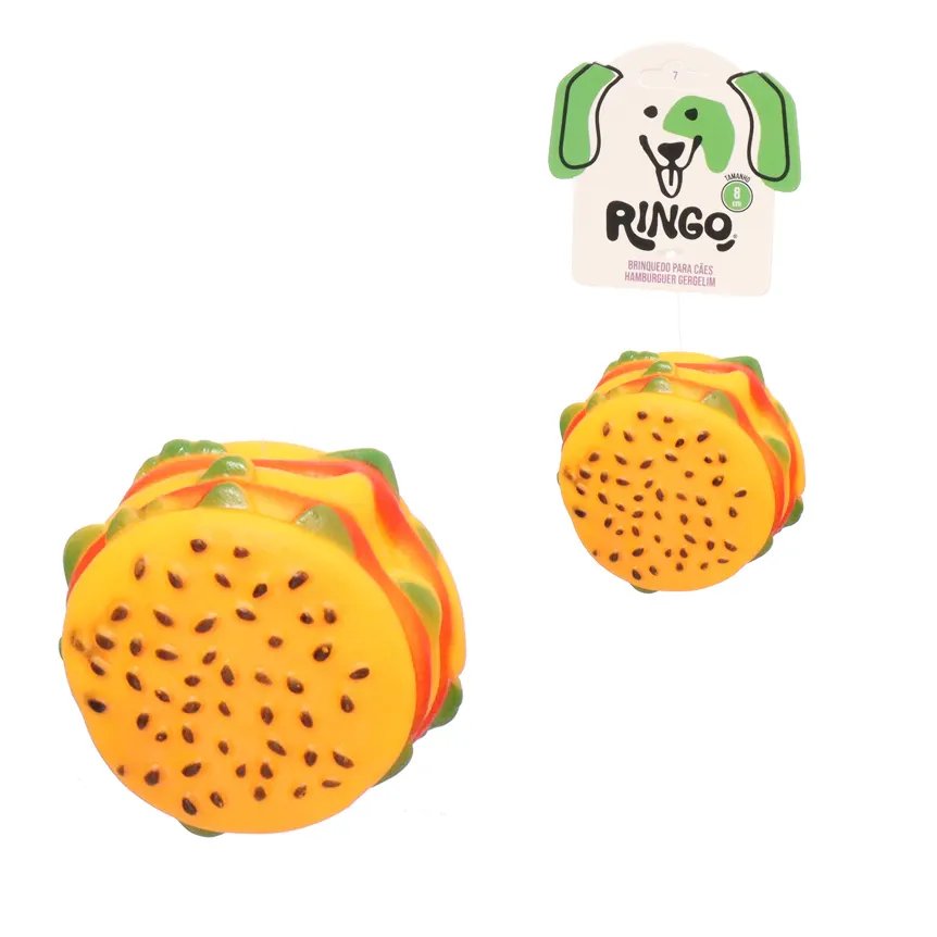 Brinquedo para Cão Hambúrguer 8cm — imagem 2
