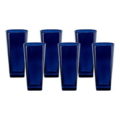 Copo Alto Pisa Azul 280ml 6 Peças — imagem 2