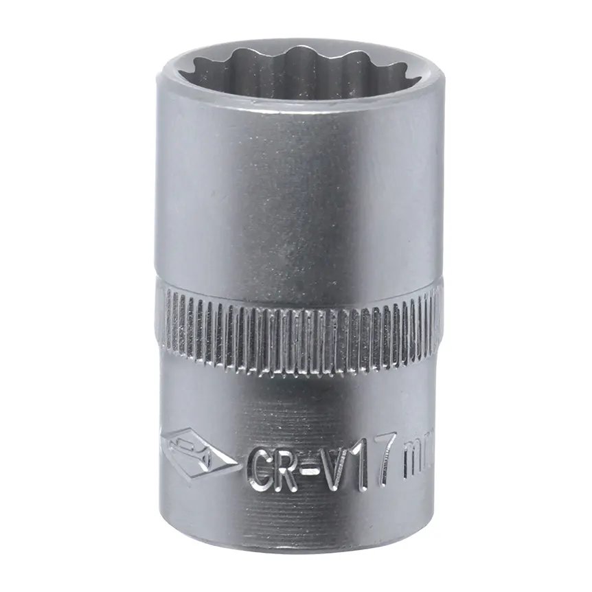 Soquete Estriado Curto 1/2 17mm — imagem 2