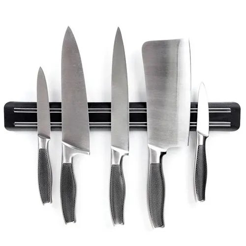 Barra Magnetica Facas Plástico e Aço INOX 33,5 cm x 3 cm x 1 cm (1 un) — imagem 2