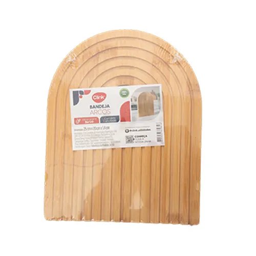 Bandeja Arcos M Bambu 25 cm x 20 cm x 1,4 cm — imagem 2
