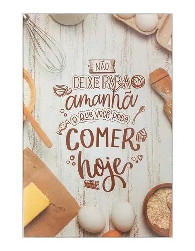 Tábua Corte Vidro 20 cm x 30 cm x 4 cm — imagem 3