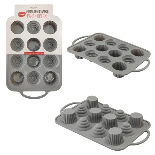 Forma Pegador Formatos Variados Silicone e Aço INOX 37 cm x 23 cm x 4,3 cm — imagem 2