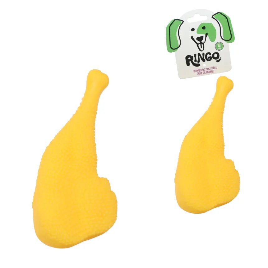 Brinquedo para Cão Coxa Frango 16cm — imagem 2