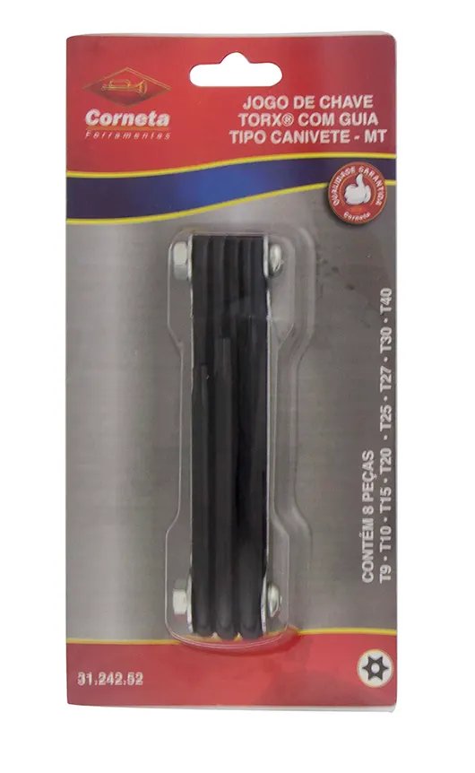 Torx Canv Guia MT T9-T40 Jogo 8 Peças — imagem 4