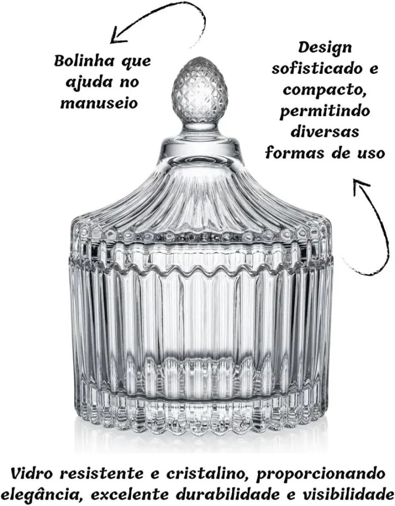 Bomboniere de Cristal Carrossel — imagem 2