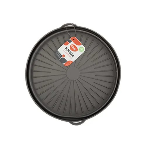 Forma Cozimento e Fritadeira Redonda Retratil Silicone 23,8 cm x 21,6 cm x 5 cm — imagem 2