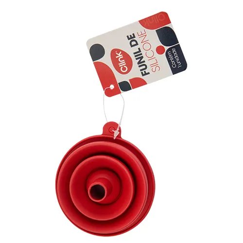 Fúnil Dobrável Silicone 8,5 cm x 3,5 cm — imagem 3
