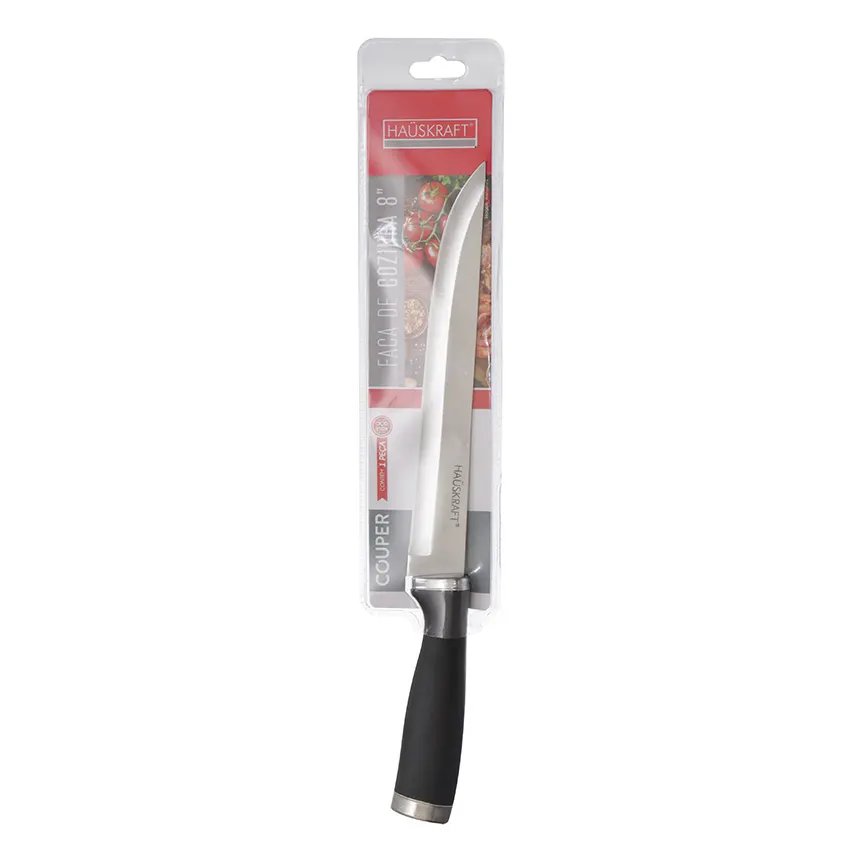 Faca Couper Cozinha 8 Inox Preta — imagem 2