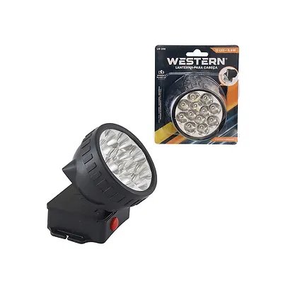 Lanterna Cabeça 12LED 3xAA Western — imagem 3