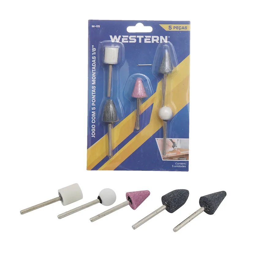 Pontas Montadas 1/8" 5 Peças — imagem 3