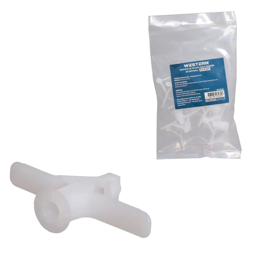 Bucha Drywall 5x11mm 10 Peças — imagem 3