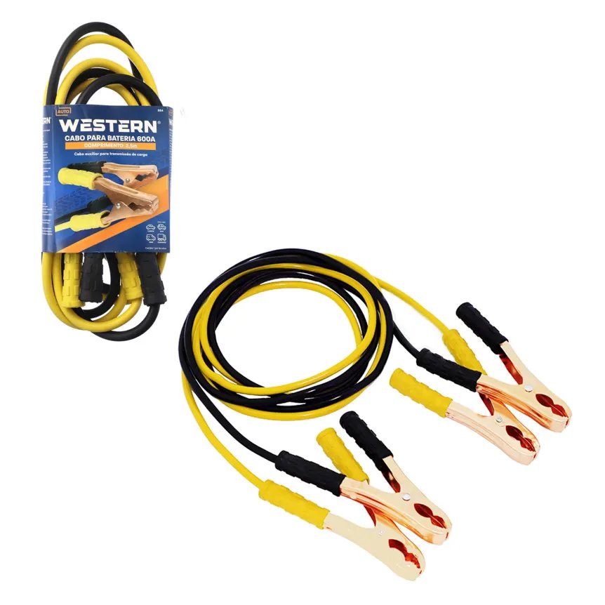 Cabo Bateria 600A Auto 2,5m — imagem 2
