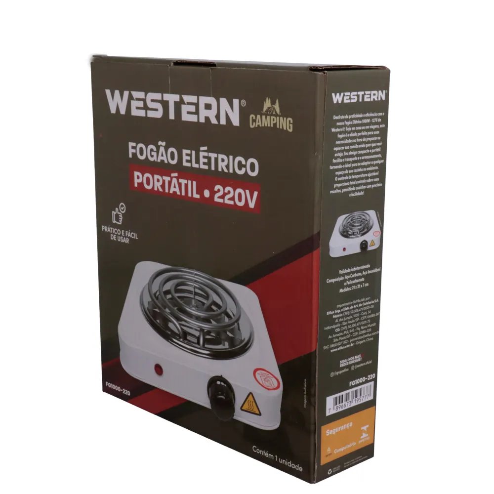 Fogão Elétrico 220V 1000W — imagem 4