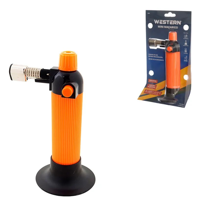 Maçarico Portátil Recarregável 16cm — imagem 2