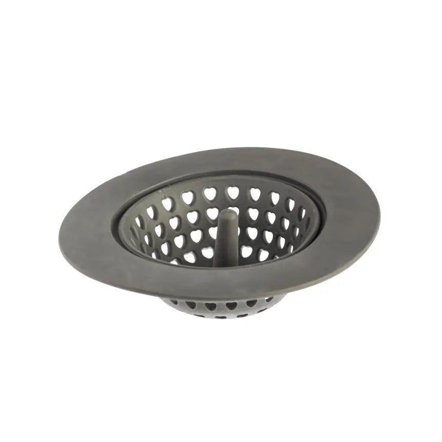 Ralo Pia Silicone Cinza 4cm — imagem 4