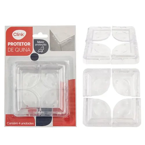 Protetor Quina Silicone 4,5 cm x 4,5 cm x 2 cm — imagem 2
